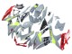 Migliori Carena Moto Suzuki GSXR 600 / GSXR 750 2008-2010 - Grigio Giallo Rosso