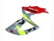 Migliori Carena Moto Suzuki GSXR 600 / GSXR 750 2008-2010 - Grigio Giallo Rosso