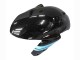 Migliori Carena Moto Suzuki GSXR 600 / GSXR 750 2011-2024 - Nero Lucido Azzurro Chiaro