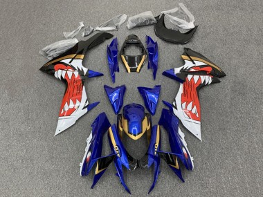 Migliori Carena Moto Suzuki GSXR 600 / GSXR 750 2011-2024 - Blu Oro Rosso Nero