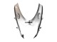 Migliori Carena Moto Suzuki GSXR 600 / GSXR 750 2011-2024 - Nero Lucido Argento