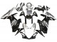 Migliori Carena Moto Suzuki GSXR 600 / GSXR 750 2011-2024 - Nero Lucido Argento