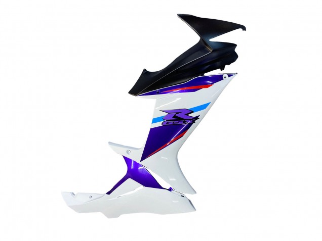 Migliori Carena Moto Suzuki GSXR 600 / GSXR 750 2011-2024 - Blu Viola Bianco