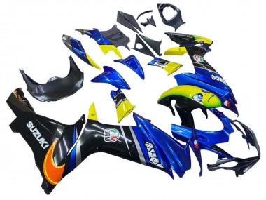 Migliori Carena Moto Suzuki GSXR 600 / GSXR 750 2011-2024 - Blu Giallo