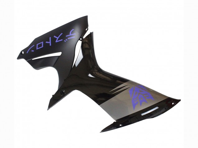 Migliori Carena Moto Suzuki GSXR 600 / GSXR 750 2011-2024 - Nero Opaco Grigio Viola