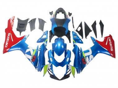 Migliori Carena Moto Suzuki GSXR 600 / GSXR 750 2011-2024 - Blu Rosso