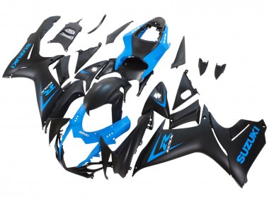 Migliori Carena Moto Suzuki GSXR 600 / GSXR 750 2011-2024 - Blu Nero Opaco