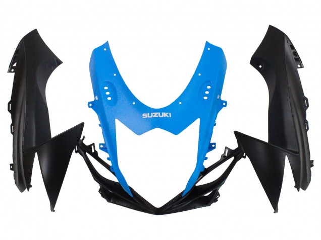 Migliori Carena Moto Suzuki GSXR 600 / GSXR 750 2011-2024 - Blu Nero Opaco