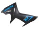 Migliori Carena Moto Suzuki GSXR 600 / GSXR 750 2011-2024 - Blu Nero Opaco