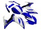 Migliori Carena Moto Yamaha YZF R3/R25 2015-2018 - Bianco Blu Nero Corsa