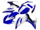 Migliori Carena Moto Yamaha YZF R3/R25 2015-2018 - Bianco Blu Nero Corsa