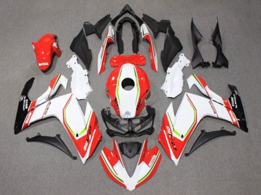 Migliori Carena Moto Yamaha YZF R3/R25 2015-2018 - Bianco Rosso Verde Nero Motul