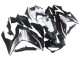 Migliori Carena Moto Yamaha YZF R3/R25 2015-2018 - Bianco Rosso Nero Opaco