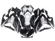 Migliori Carena Moto Yamaha YZF R3/R25 2015-2018 - Bianco Rosso Nero Opaco