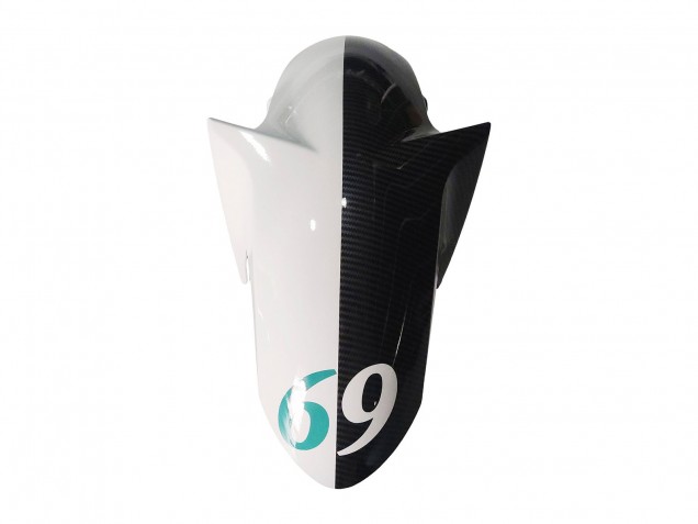Migliori Carena Moto Yamaha YZF R3/R25 2015-2018 - Bianco Verde Nero Lucido