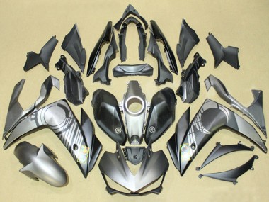 Migliori Carena Moto Yamaha YZF R3/R25 2015-2018 - Grigio Nero