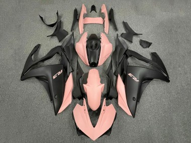 Migliori Carena Moto Yamaha YZF R3/R25 2015-2018 - Rosa Nero Opaco
