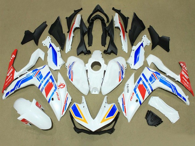 Migliori Carena Moto Yamaha YZF R3/R25 2015-2018 - Bianco Blu Rosso Yamalube