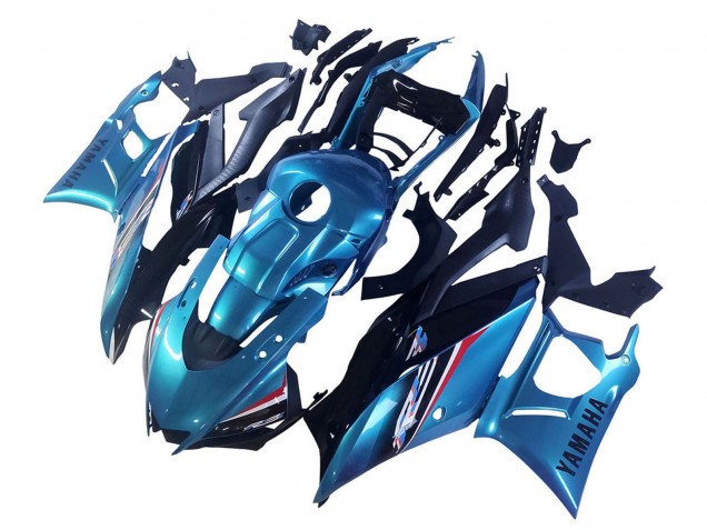 Migliori Carena Moto Yamaha YZF R3/R25 2019-2021 - Blu Nero