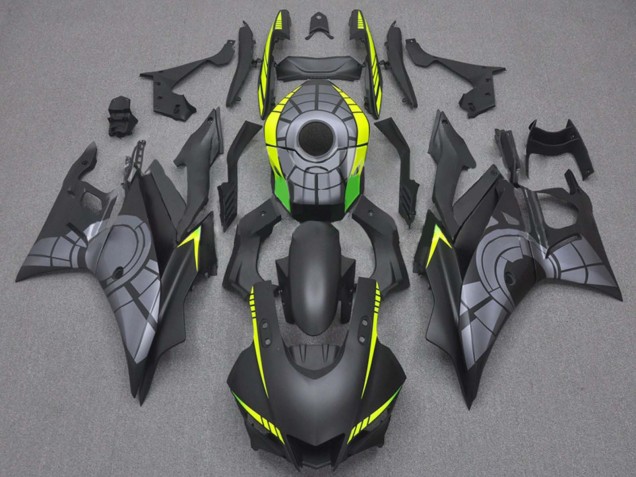 Migliori Carena Moto Yamaha YZF R3/R25 2019-2021 - Giallo Grigio Nero Opaco