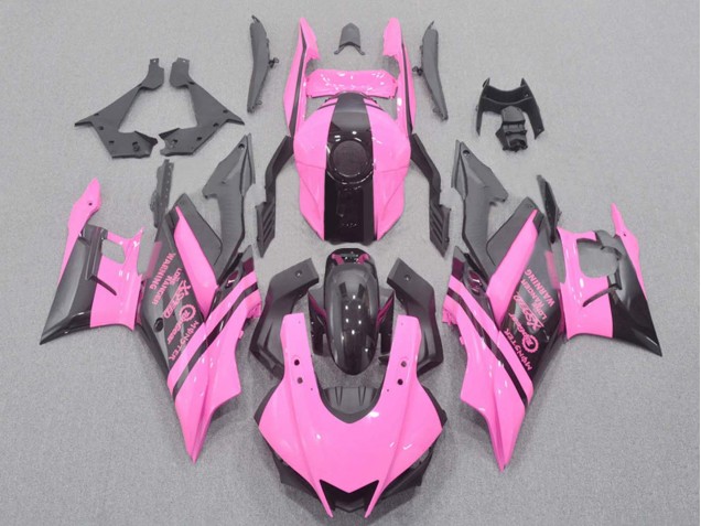 Migliori Carena Moto Yamaha YZF R3/R25 2019-2021 - Rosa Nero Mostro