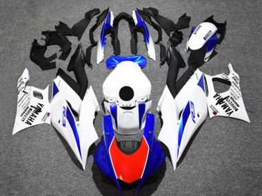Migliori Carena Moto Yamaha YZF R3/R25 2019-2021 - Bianco Blu Rosso Nero
