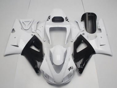 Migliori Carena Moto Yamaha YZF R1 1998-1999 - Bianco Perla Nero