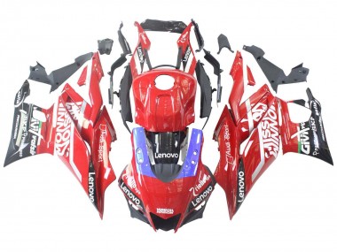 Migliori Carena Moto Yamaha YZF R3/R25 2019-2021 - Rosso Viola Nero Valsir Lenovo
