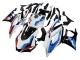 Migliori Carena Moto Yamaha YZF R3/R25 2019-2021 - Bianco Blu Rosso Nero Lucido