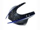 Migliori Carena Moto Yamaha YZF R3/R25 2022-2024 - Marmo Nero Argento Blu Forgiato Fibra di Carbonio Stile