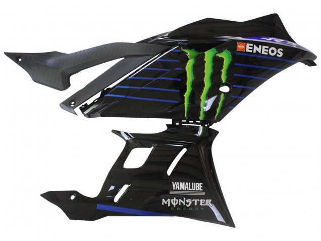 Migliori Carena Moto Yamaha YZF R3/R25 2022-2024 - Blu Verde Nero Mostro Yamalube ENEOS