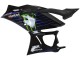 Migliori Carena Moto Yamaha YZF R3/R25 2022-2024 - Blu Verde Nero Mostro Yamalube ENEOS