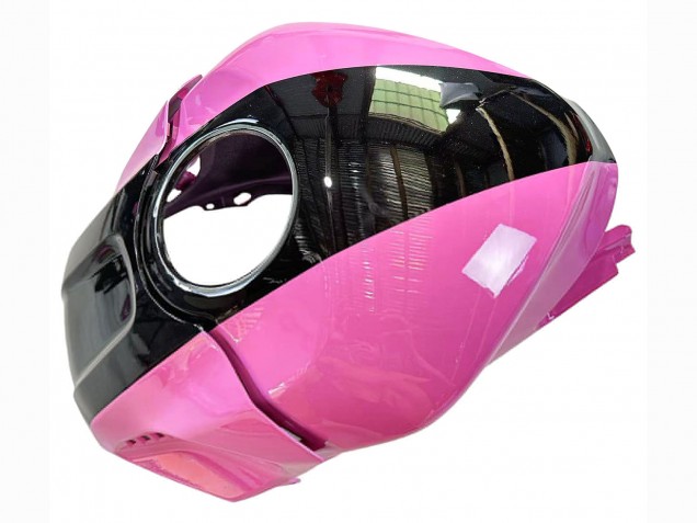 Migliori Carena Moto Yamaha YZF R3/R25 2022-2024 - Rosa Nero Lucido Mostro