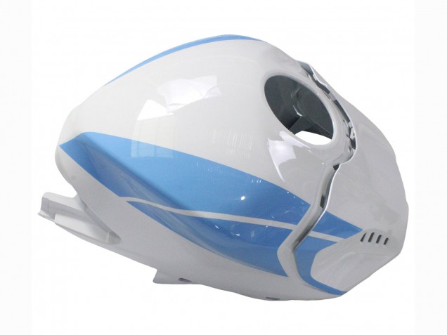 Migliori Carena Moto Yamaha YZF R3/R25 2022-2024 - Bianco Azzurro Chiaro