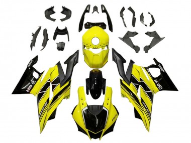 Migliori Carena Moto Yamaha YZF R3/R25 2022-2024 - Giallo Nero