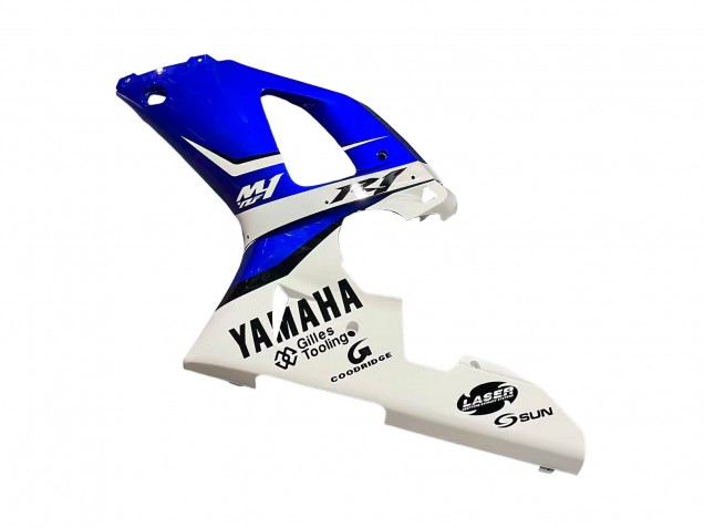 Migliori Carena Moto Yamaha YZF 1000 R1 1998-1999 - Bianco Blu Nero