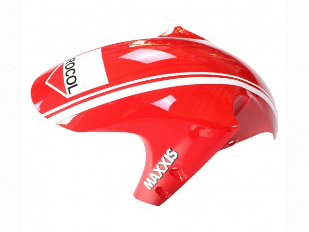 Migliori Carena Moto Yamaha YZF 1000 R1 1998-1999 - Rosso Bianco Nero Giallo Mostro Milwaukee MAXXIS 11