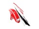 Migliori Carena Moto Yamaha YZF 1000 R1 1998-1999 - Rosso Bianco Nero Giallo Mostro Milwaukee MAXXIS 11
