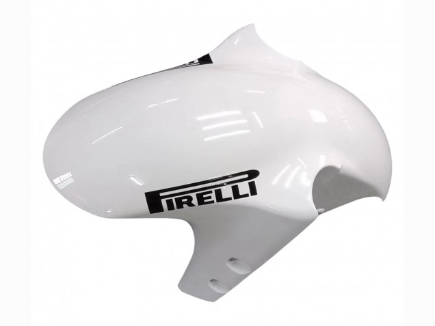 Migliori Carena Moto Yamaha YZF 1000 R1 1998-1999 - Bianco Nero Lucido