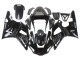 Migliori Carena Moto Yamaha YZF 1000 R1 2000-2001 - Nero Lucido Bianco Mostro Motul