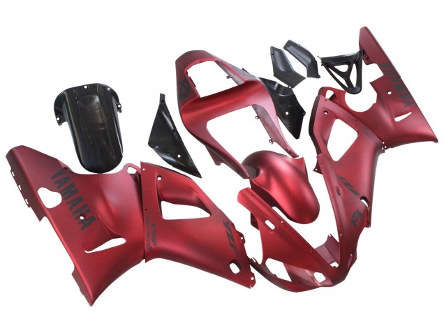Migliori Carena Moto Yamaha YZF 1000 R1 2000-2001 - Rosso Opaco