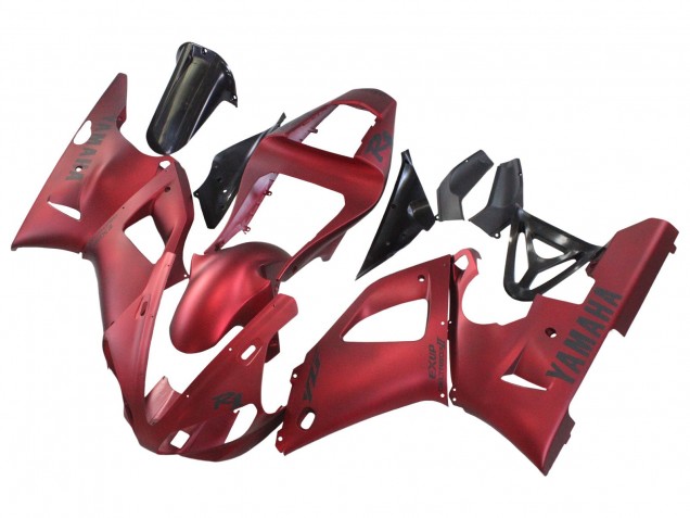 Migliori Carena Moto Yamaha YZF 1000 R1 2000-2001 - Rosso Opaco