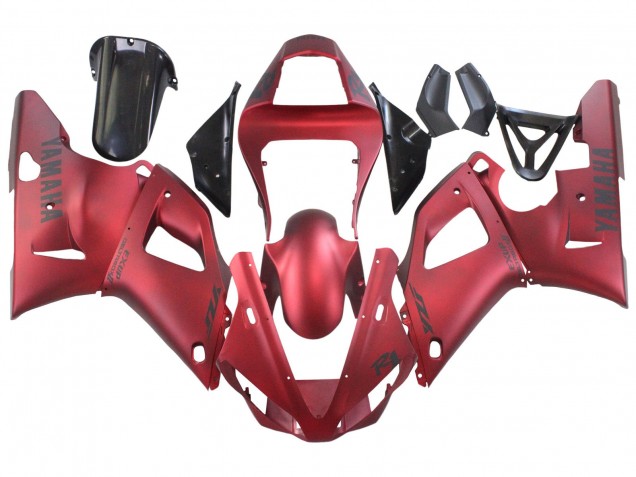 Migliori Carena Moto Yamaha YZF 1000 R1 2000-2001 - Rosso Opaco