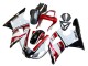 Migliori Carena Moto Yamaha YZF 1000 R1 2000-2001 - Rosso Bianco Nero Lucido