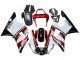 Migliori Carena Moto Yamaha YZF 1000 R1 2000-2001 - Rosso Bianco Nero Lucido