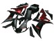 Migliori Carena Moto Yamaha YZF 1000 R1 2002-2003 - Rosso Nero Fiamma