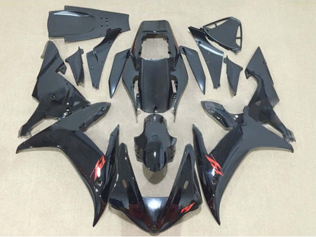 Migliori Carena Moto Yamaha YZF 1000 R1 2002-2003 - Nero Lucido Rosso