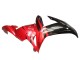 Migliori Carena Moto Yamaha YZF 1000 R1 2002-2003 - Nero Lucido Rosso Fiamma