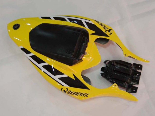 Migliori Carena Moto Yamaha YZF 1000 R1 2004-2006 - Giallo Bianco Nero Lucido