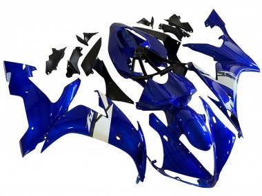 Migliori Carena Moto Yamaha YZF 1000 R1 2004-2006 - Blu Bianco